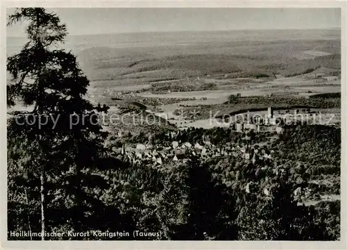 AK / Ansichtskarte  Koenigstein__Taunus Panorama 