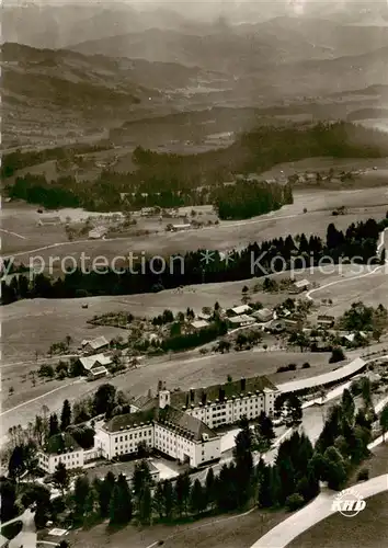 AK / Ansichtskarte  Lindenberg_Allgaeu Sanatorium Lindenberg Fliegeraufnahme Lindenberg Allgaeu