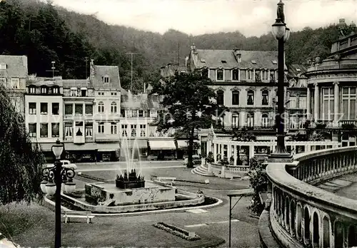 AK / Ansichtskarte 73839666 Spa_Belgium Le Casino et la Fontaine lumineuse 