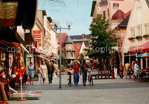 AK / Ansichtskarte  Delmenhorst Fussgaengerzone Lange Strasse Delmenhorst