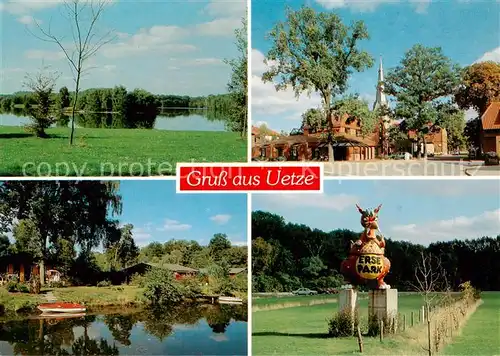 AK / Ansichtskarte  Uetze Gondelteich Erse Park Uetze