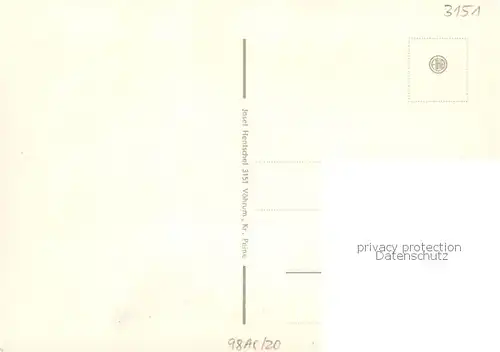 AK / Ansichtskarte  Voehrum Orts und Teilansichten Kirche Voehrum