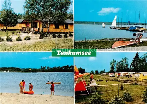 AK / Ansichtskarte 73839718 Isenbuettel Tankumsee Strand Camping Segeln Isenbuettel