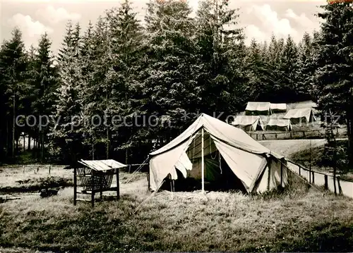 AK / Ansichtskarte 73839752 Oberharz_Region Zeltlager der Steglitzer Falken im Polstertal Oberharz Region