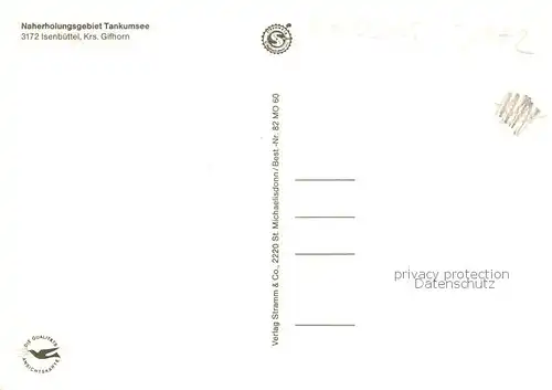 AK / Ansichtskarte  Isenbuettel Panorama Tankumsee Strandpartien Isenbuettel