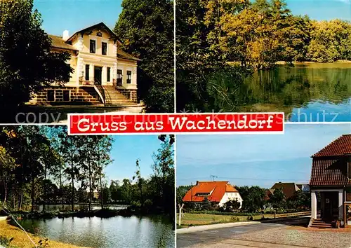 AK / Ansichtskarte 73839782 Wachendorf_Syke Hotel Gondelteich Ortsmotiv Wachendorf Syke