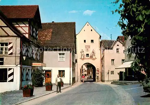 AK / Ansichtskarte  Graefenberg_Oberfranken Hiltpoltsteiner Tor Graefenberg Oberfranken