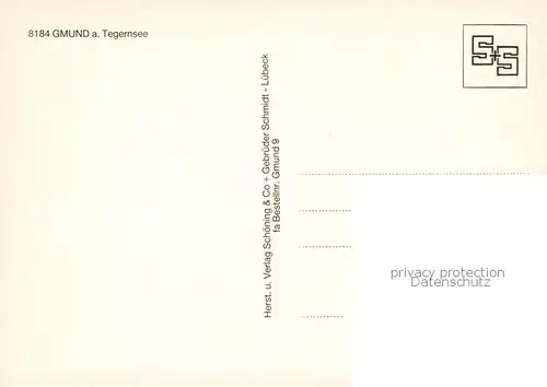 AK / Ansichtskarte Gmund_Tegernsee Panorama Ortsmotiv mit Kirche Hotel Gasthof Gmund Tegernsee