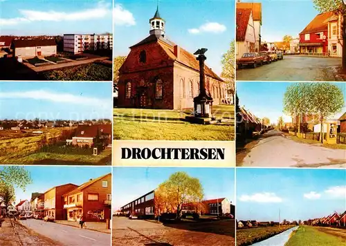 AK / Ansichtskarte Drochtersen Teilansichten Kirche Drochtersen