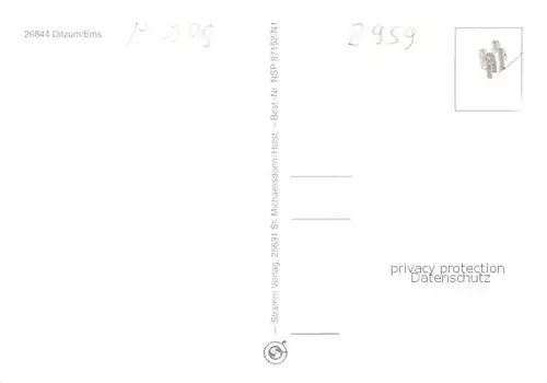 AK / Ansichtskarte Ditzum Hafen Fischkutter Ditzum