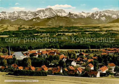 AK / Ansichtskarte  Hohenpeissenberg Fliegeraufnahme Hohenpeissenberg