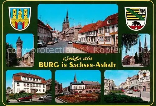 AK / Ansichtskarte  Burg_Buergerholz Strassenpartien Turm Kirche Gasthaus Burg Buergerholz