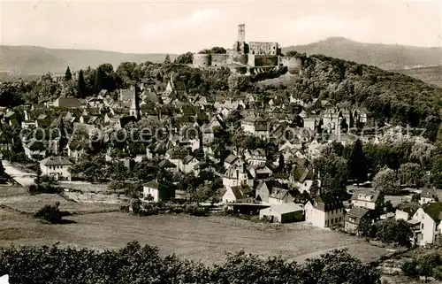 AK / Ansichtskarte  Koenigstein__Taunus Fliegeraufnahme mit Schloss 