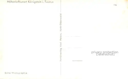 AK / Ansichtskarte 73840199 Koenigstein__Taunus Fliegeraufnahme mit Schloss 