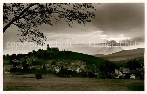 AK / Ansichtskarte  Koenigstein__Taunus Panorama mit Schloss 