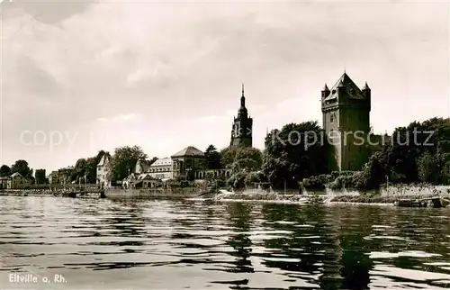 AK / Ansichtskarte  Eltville_Rhein Schloss Kirche Eltville_Rhein