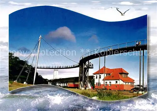 AK / Ansichtskarte  Sassnitz_Ostseebad_Ruegen Bruecke Sassnitz_Ostseebad_Ruegen