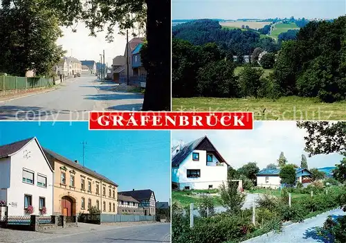 AK / Ansichtskarte Graefenbrueck_Weida Strassenpartien Panorama 