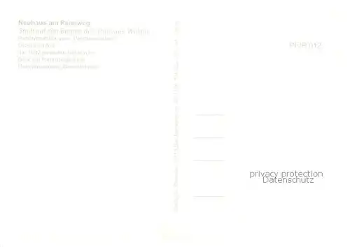 AK / Ansichtskarte Neuhaus_Rennweg Schloss Ponitz Panorama Kirche Gasthof Merlach Fachwerkhaus an der Brauerei Neuhaus Rennweg