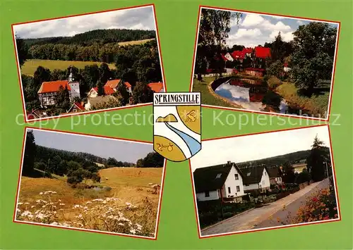 AK / Ansichtskarte Springstille Kirche Am Gespring Feuchtbiotop Wolfgangsee Viernauer Weg Springstille