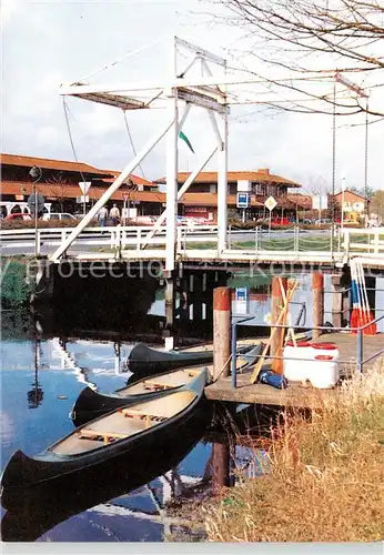 AK / Ansichtskarte Ostgrossefehn Am Fehnkanal Ostgrossefehn