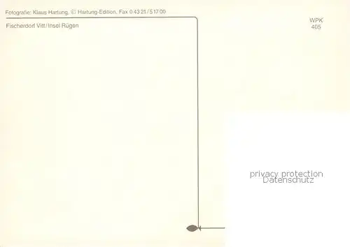 AK / Ansichtskarte Vitt_Ruegen Fischerdorf am Kap Arkona Vitt_Ruegen