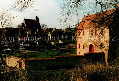 AK / Ansichtskarte Penzlin_Waren Teilansicht Penzlin Waren
