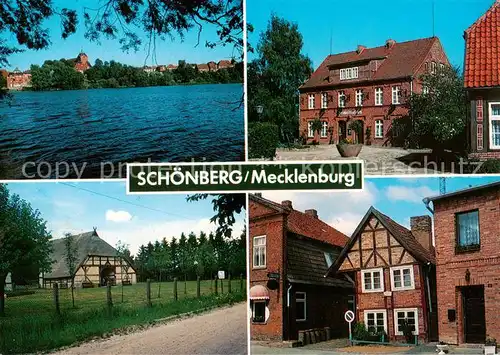 AK / Ansichtskarte Schoenberg_Mecklenburg Heimatmuseum Denkmalshof Wohnhaus von 1740 Schoenberg_Mecklenburg
