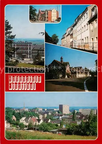 AK / Ansichtskarte Hohenstein Ernstthal Orts und Teilansichten Panorama Hohenstein Ernstthal