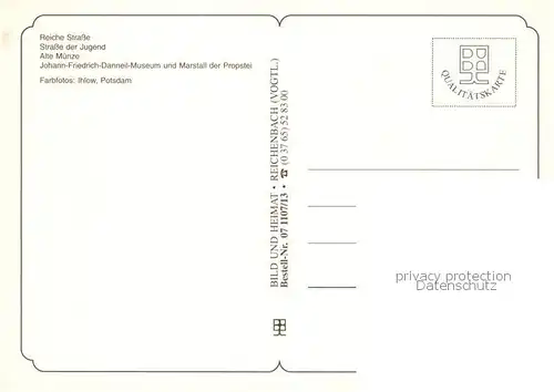 AK / Ansichtskarte Salzwedel Reiche Strasse Strasse der Jugend Alte Muenze Joh Friedr Danneil Museum und Marstall der Propstei Salzwedel