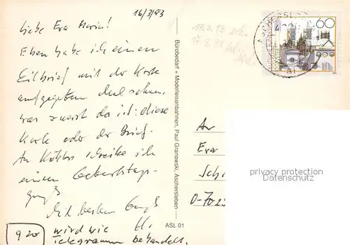 AK / Ansichtskarte Aschersleben Hexenturm Hohe Strasse Stephanikirche Hennebrunnen Gondelteich Aschersleben