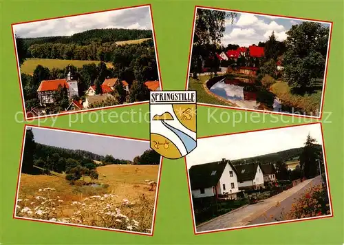 AK / Ansichtskarte Springstille Kirche Am Gespring Feuchtbiotop Wolfgangsee Viernauer Weg Springstille