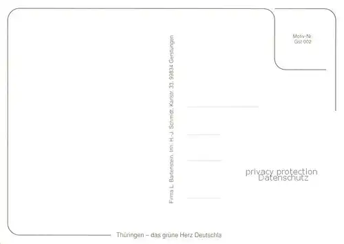 AK / Ansichtskarte Gerstungen Fachwerkhaeuser Brunnen Kirche Werrapartie Gerstungen