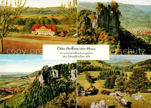 AK / Ansichtskarte 73840561 Hepsisau_Weilheim_Teck Otto Hoffmeister Haus Landschaftsschutzgebiet Schwaebische Alb 