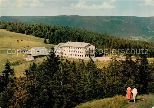 AK / Ansichtskarte St_Peter_Schwarzwald Berghotel Kandel Panorama Hoehenluftkurort St_Peter_Schwarzwald