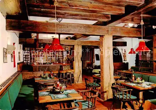 AK / Ansichtskarte Fuschl_See_Salzkammergut_AT Jagdhof Schloss Fuschl Hubertusstube 