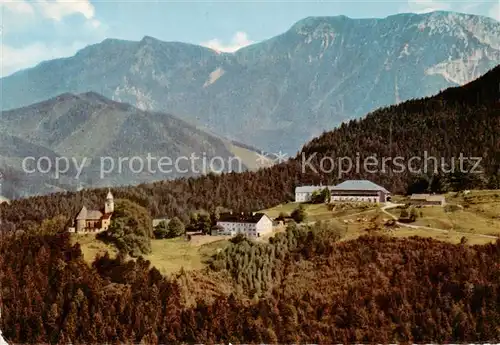 AK / Ansichtskarte Maria_Eck Panorama mit Rauschberg Chiemgauer Alpen Maria_Eck