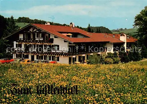 AK / Ansichtskarte Gmund_Tegernsee Gasthaus Restaurant Zum Kistlerwirt Blumenwiese Gmund Tegernsee