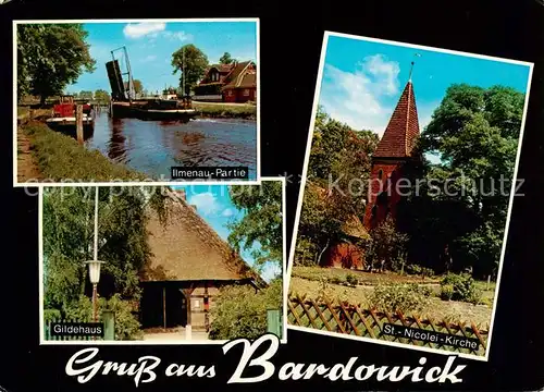 AK / Ansichtskarte  Bardowick Ilmenau Gildehaus St Nicolai Kirche Bardowick