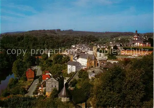 AK / Ansichtskarte  Weilburg Panorama Blick zum Schloss Weilburg