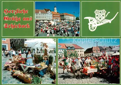 AK / Ansichtskarte Schiebock_Bischofswerda Stadtfest mit Schiebockrennen 