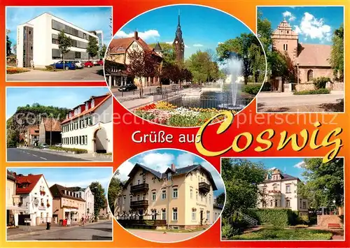 AK / Ansichtskarte Coswig_Sachsen Teilansichten Coswig Sachsen