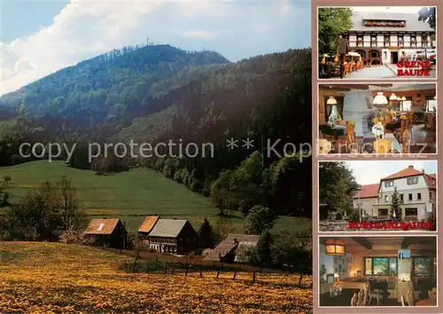 AK / Ansichtskarte Waltersdorf_Zittau Grenzbaude und Ruebezahlbaude am Fusse der Lausche Zittauer Gebirge Waltersdorf Zittau