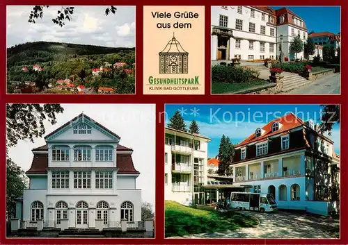 AK / Ansichtskarte Bad_Gottleuba Berggiesshuebel Klinik Kurmittelhaus Kinderhaus Herz Kreislauf Klinik Bad