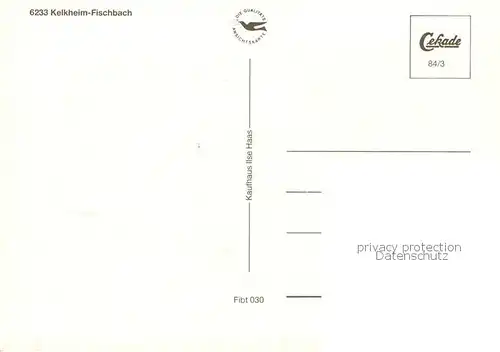 AK / Ansichtskarte Fischbach_Maintaunus Stadtpanorama Rettershof Buergerhaus Dreifaltigkeitskirche Fischbach Maintaunus