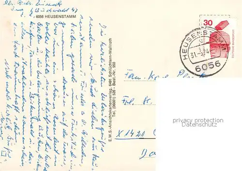 AK / Ansichtskarte Heusenstamm Torbau Gymnasium Sternwarte Kirche Rathaus Leipziger Ring Wohnsiedlung Schloss Loewenstatue Bastenwald Hotel Heusenstamm