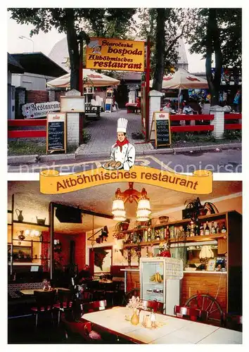 AK / Ansichtskarte Potucky_Breitenbach_Boehmen_CZ Altboehmisches Restaurant 