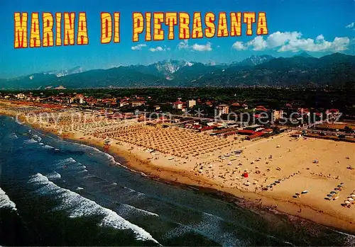 AK / Ansichtskarte Marina_di_Pietrasanta_IT Fliegeraufnahme 