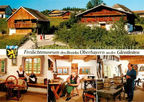 AK / Ansichtskarte Grossweil Freilichtmuseum des Bezirks Oberbayern an der Glentleiten Details Grossweil
