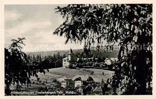 AK / Ansichtskarte Bad_Finsterbergen Panorama Hoehenluftkurort Thueringer Wald Landhaus Hartung Bad_Finsterbergen